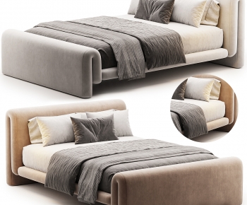 Modern Single Bed-ID:882702113