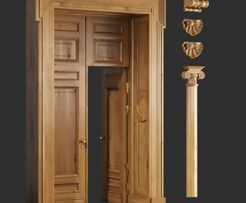 European Style Double Door-ID:133658892