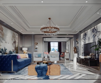 Modern A Living Room-ID:782268054