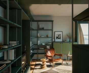 Modern A Living Room-ID:463392023