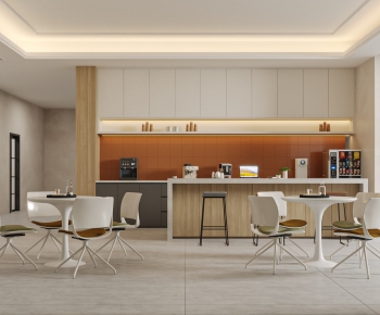 Modern Office Tea Room-ID:832798005