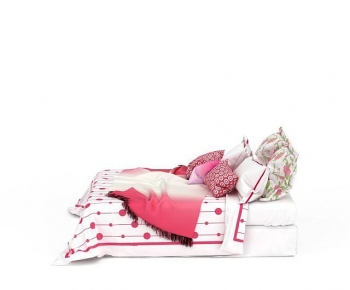 Modern Double Bed-ID:879889979