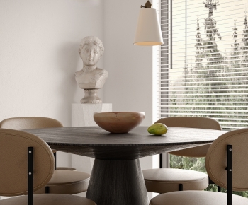 Modern Dining Table And Chairs-ID:651225096