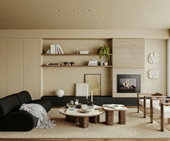 Modern A Living Room-ID:985163931