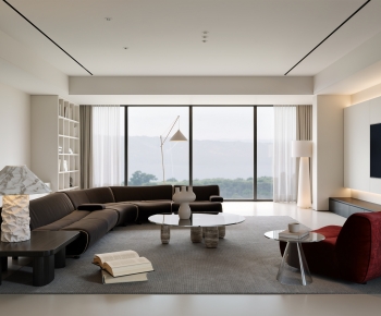 Modern A Living Room-ID:608459005