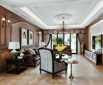 American Style A Living Room-ID:542448041