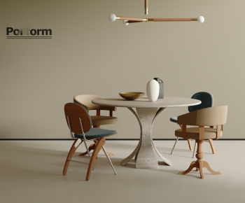 Modern Dining Table And Chairs-ID:229986914