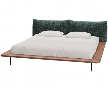 Modern Double Bed-ID:210488081