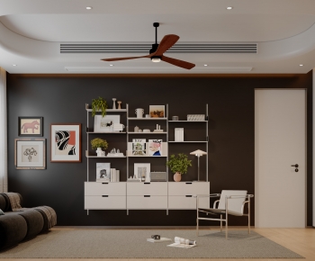 Modern A Living Room-ID:692053088