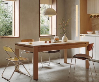 Modern Dining Table And Chairs-ID:357358934