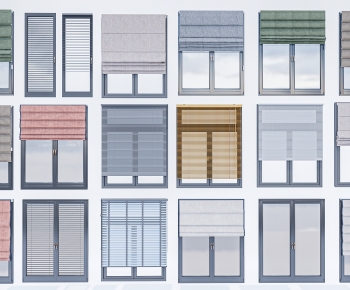 Modern Folding Curtain-ID:594233048