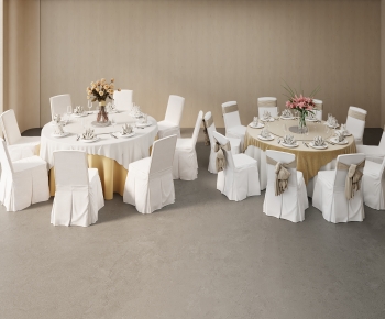 Modern Dining Table And Chairs-ID:487066985