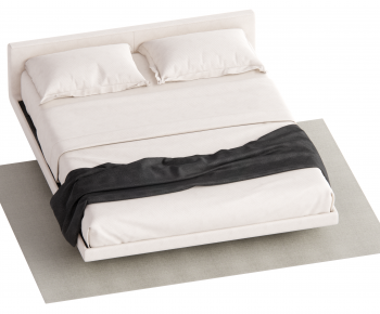 Modern Double Bed-ID:433759748