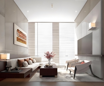 Modern A Living Room-ID:986922984