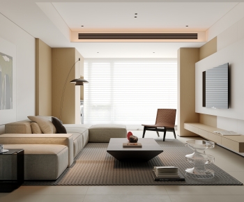 Modern A Living Room-ID:860337024