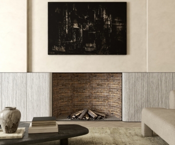 Modern Fireplace-ID:995668892