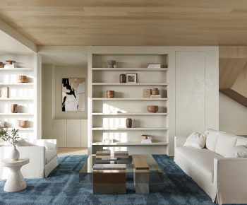 Modern A Living Room-ID:283206943