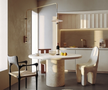 Wabi-sabi Style Dining Room-ID:292181026