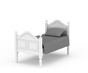 European Style Single Bed-ID:838949928