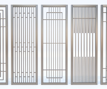 New Chinese Style Wooden Screen Partition-ID:943190101