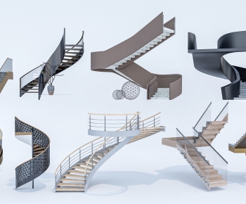 Modern Rotating Staircase-ID:287108903