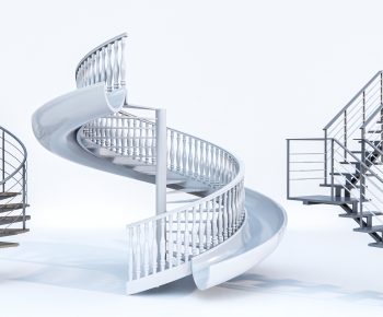 Modern Rotating Staircase-ID:846636061
