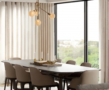 Modern Dining Table And Chairs-ID:185199025
