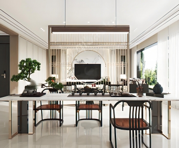 New Chinese Style Tea House-ID:915318979