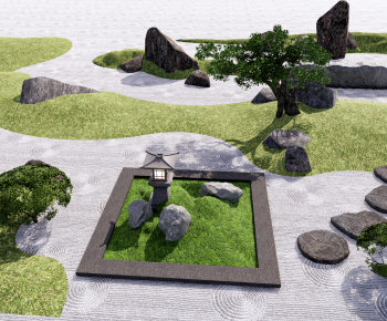 New Chinese Style Courtyard/landscape-ID:138612038