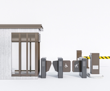 Modern Security Booth-ID:564430001