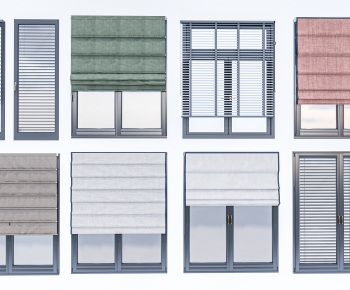 Modern Folding Curtain-ID:931040053