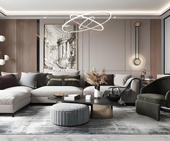 Modern A Living Room-ID:565757997