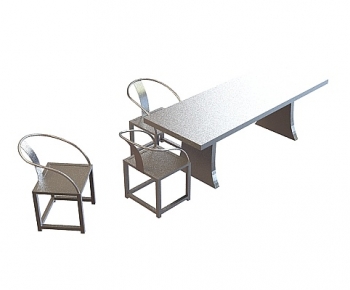 New Chinese Style Dining Table And Chairs-ID:912966972