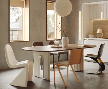 Modern Dining Table And Chairs-ID:483932973