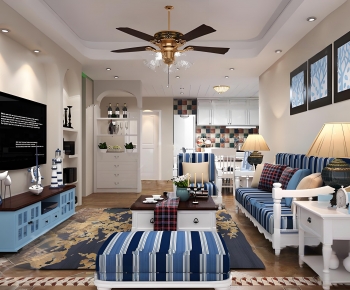 American Style A Living Room-ID:293513067