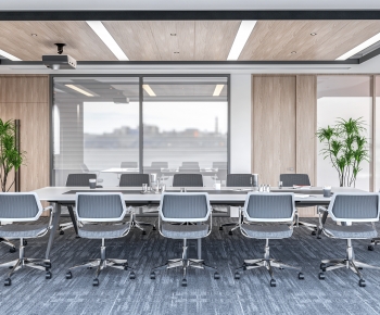 Modern Meeting Room-ID:673789025