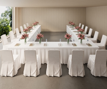 Modern Dining Table And Chairs-ID:694219112