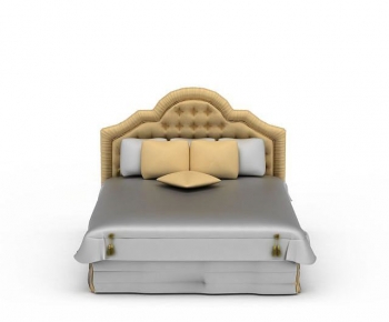 American Style Double Bed-ID:618789271
