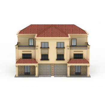 European Style Double Townhouse-ID:668814907