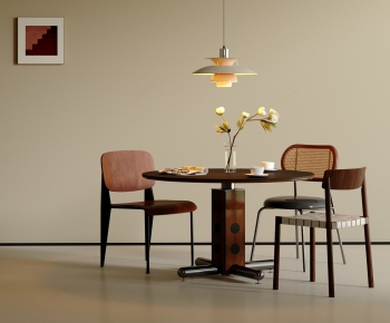 Modern Dining Table And Chairs-ID:560621028