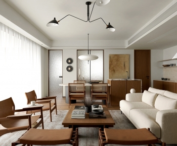 Modern A Living Room-ID:344332934