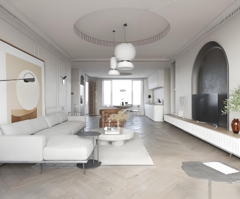 Modern A Living Room-ID:124061114