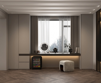 Modern Clothes Storage Area-ID:808814056