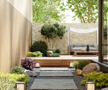 Modern Courtyard/landscape-ID:924045092