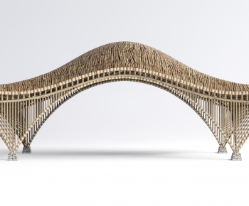 Modern Facade Element-ID:848849069