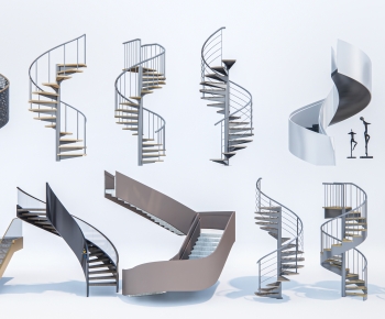 Modern Rotating Staircase-ID:837487947