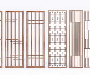New Chinese Style Wooden Screen Partition-ID:995988896