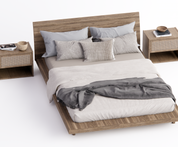 Modern Double Bed-ID:315160048