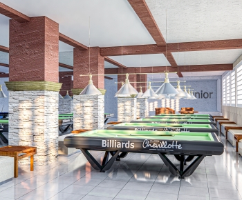Modern Billiard Room-ID:120520686