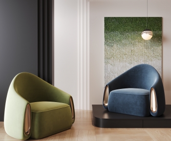 Modern Single Sofa-ID:126440057